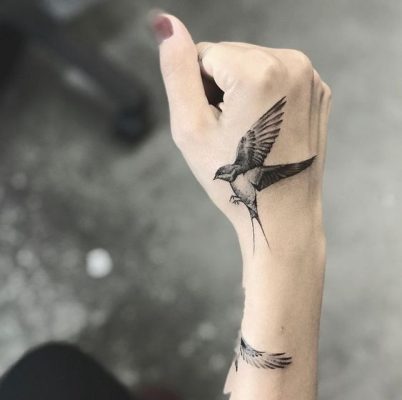 95 hình xăm chim én độc lạ cho mọi đối tượng  Swallow tattoo  Tạp Chí Hình  Xăm
