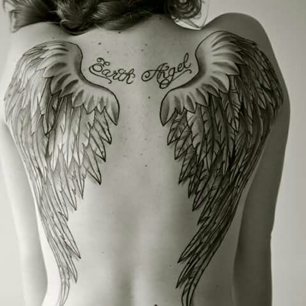 Ý nghĩa hình xăm đôi cánh thiên thần