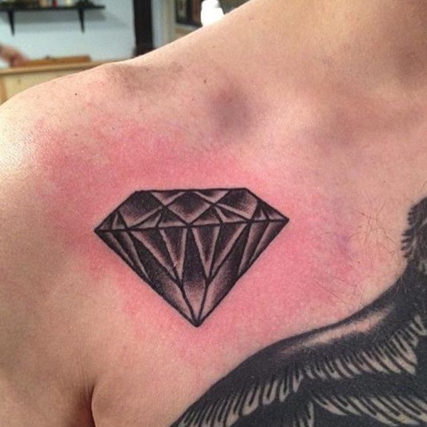 Century Ink  Ý nghĩa hình xăm kim cương  Diamond  Facebook