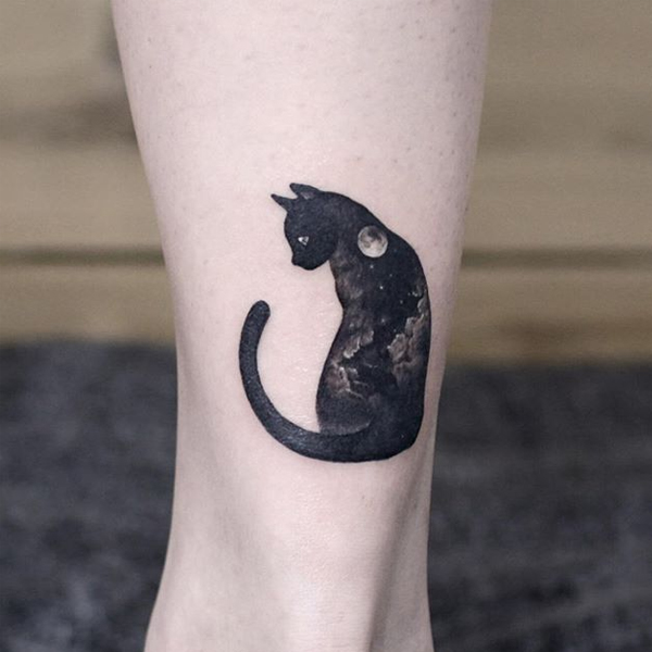 19 hình xăm con mèo nhỏ siêu dễ thươngPhần 2  Kitty tattoos Hình xăm  nhỏ Hình xăm hình học