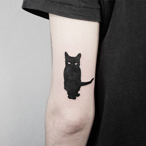 19 hình xăm con mèo nhỏ siêu dễ thươngPhần 2  Hình xăm nhỏ Kitty  tattoos Hình xăm hình học